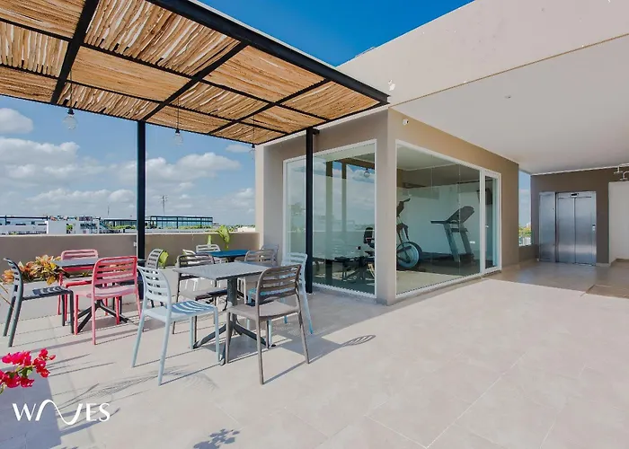 1 Rec. | A Pasos De La Playa | Roof C/alberca * Playa del Carmen