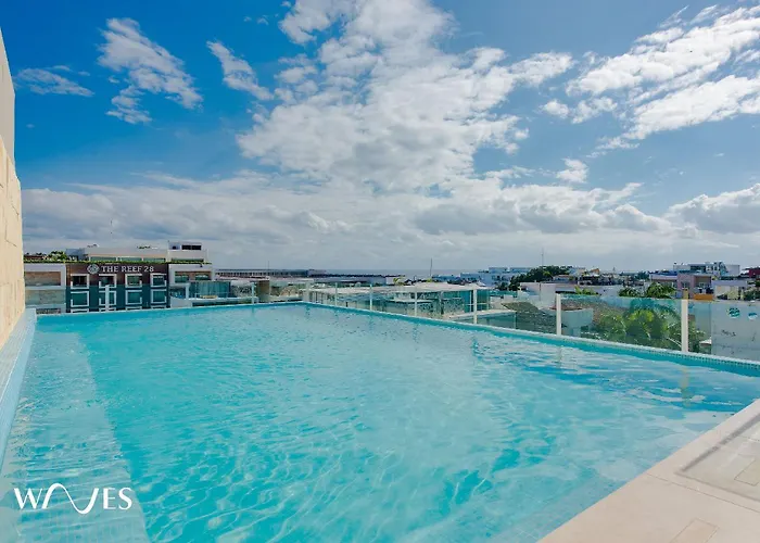 1 Rec. | A Pasos De La Playa | Roof C/alberca Ferienhaus Playa del Carmen